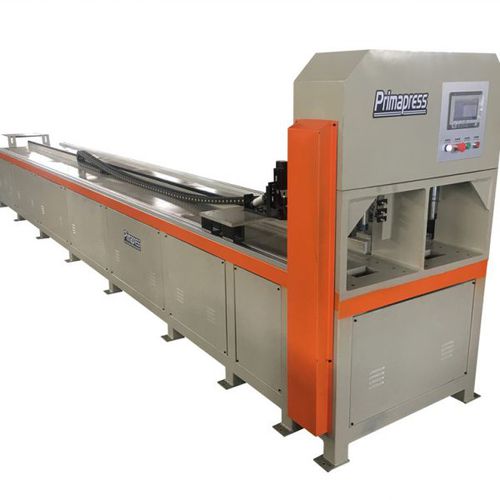 Гидравлический гибочный пресс - Prima CNC Machinery - для стальных труб / с 2 приводными роликами / автоматический