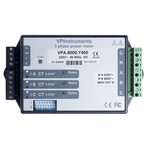 Прибор для измерения мощности счетчик активной энергии - VPInstruments - трехфазовый / монофазовый