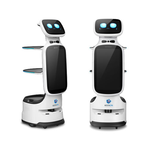 Робот для доставки для еды - T11 - Keenon Robotics Co., Ltd. - для ресторана / на колесах / автономный блок