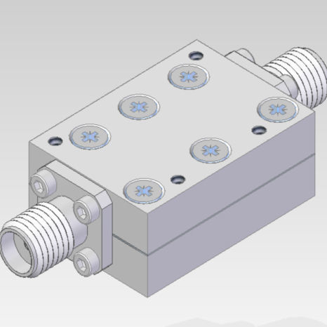 Электронный фильтр с полосой пропускания - BPF-SS-1200-20-2000-18000-21000-20-SF-SF - DETI Microwave - мощность / DC / входной