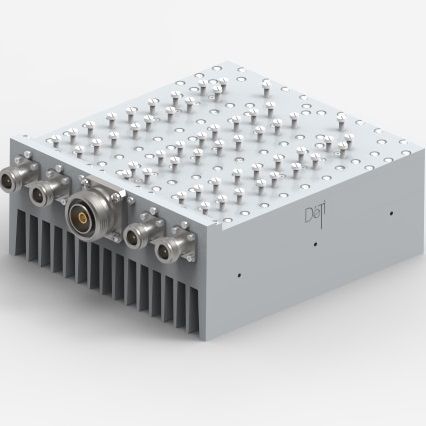 Combinateur высокая мощность - CO-4-400-6000-800-NF-716F - DETI Microwave