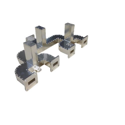Combinateur высокая мощность - CO-4-9100-9600-150-WR90 - DETI Microwave