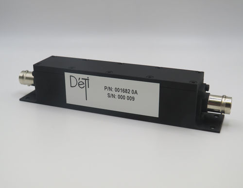 Электронный фильтр нижних частот - LPF-LP-6.8-50-1.25-BF-BF - DETI Microwave - мощность / DC / сигнала