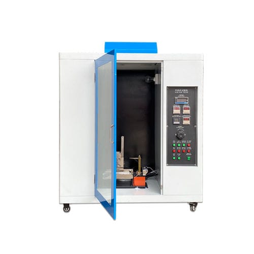 Испытательная машина реакции на воздействие огня - Dongguan Hongjin Test Instrument Co.,Ltd. - контролируемая PLC / для материалов / для пластмассы