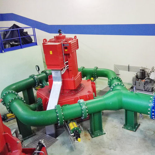 Гидравлическая турбина - Shenyang Getai Hydropower Equipment Co., Ltd - для производства электроэнергии / ковшовая турбина / с колесом