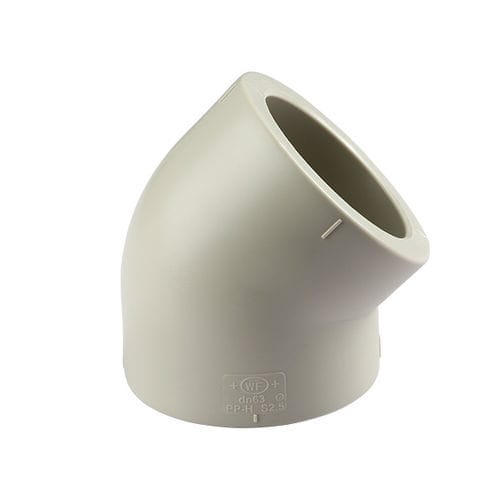 Гидравлический фитинг - Xiamen Keheng Plastic Co., Ltd. - для сварки / под углом 45° / DIN