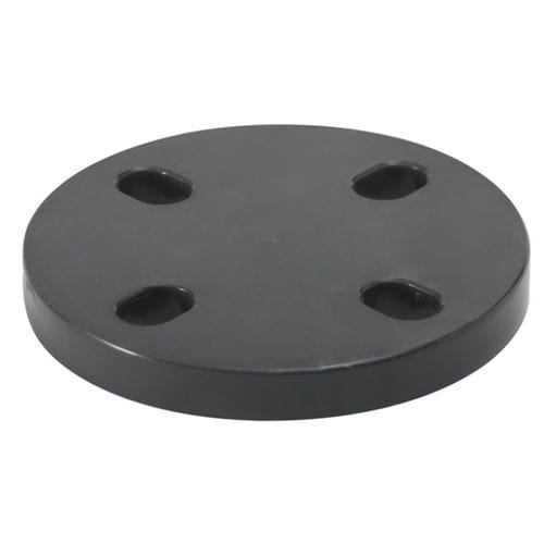 Фланец для шланга - Xiamen Keheng Plastic Co., Ltd. - для химических продуктов / из PVC-U / глухой