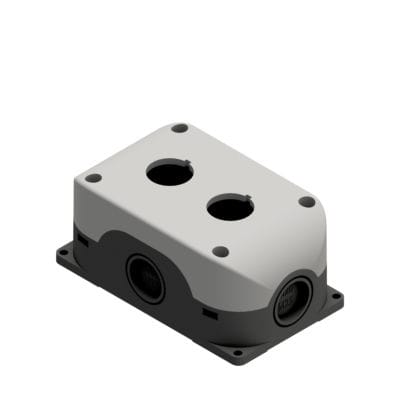 Настенный корпус - SB21 series - Comepi srl - прямоугольный / из пластика / из поликарбоната