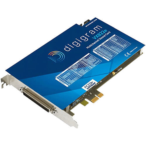 Звуковая карта PCI Express - VX822E - DIGIGRAM - многоканальная / стерео