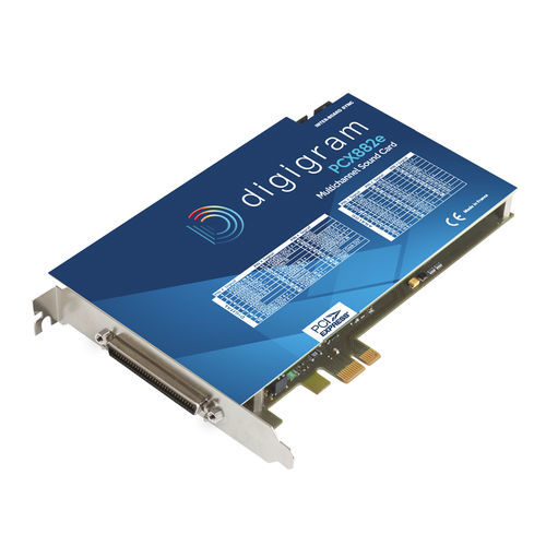 Звуковая карта PCI Express - PCX882E - DIGIGRAM - многоканальная / сверхплоская