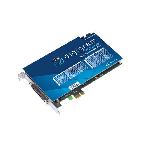 Звуковая карта PCI Express - PCX442E - DIGIGRAM - многоканальная / сверхплоская