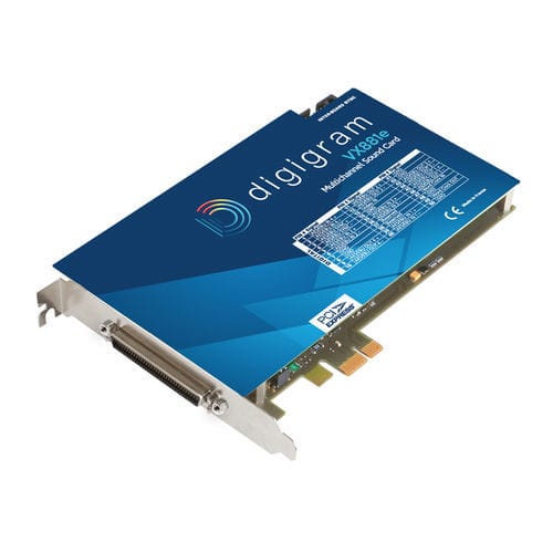 Звуковая карта PCI Express - VX881E - DIGIGRAM - многоканальная / сверхплоская