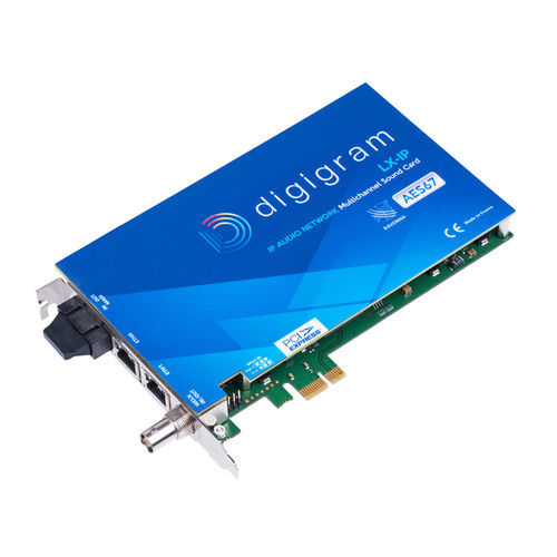 Звуковая карта PCI Express - LX-IP - DIGIGRAM - многоканальная