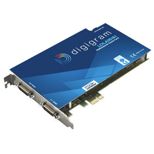 Звуковая карта PCI Express - LOLA16161 - DIGIGRAM - многоканальная / сверхплоская