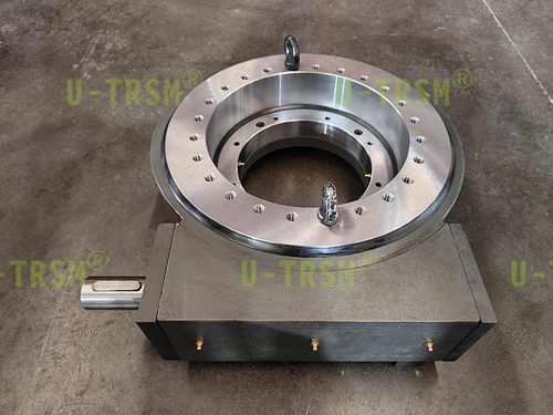 Поворотный привод с опорно-поворотным устройством - W-II-O-0350-L - Unique Transmission Equipment(Luoyang)Co., LTD - со шнеком