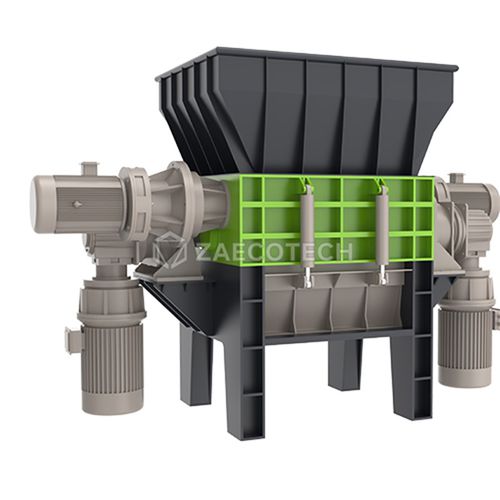 Первичный измельчитель - F series - ZhengZhou ZA ECOTECH Co.,Ltd - с 4 валами / для отходов / с высоким моментом
