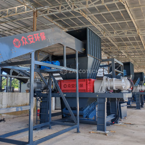 Измельчитель для отходов - MSW/Garbage - ZhengZhou ZA ECOTECH Co.,Ltd - первичный / вторичный / с 2 валами