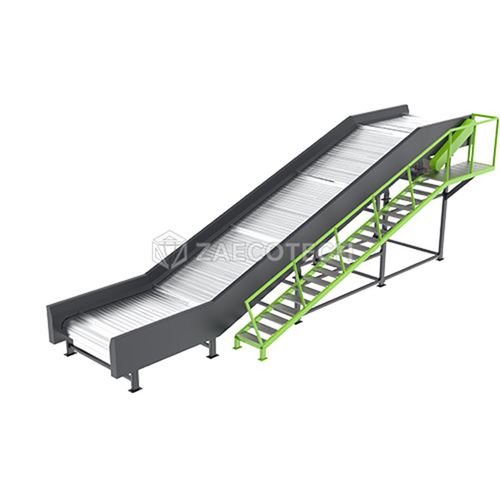 Ленточный конвейер - LB series - ZhengZhou ZA ECOTECH Co.,Ltd - цепной / наклонный / транспортный