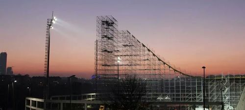 Переносной строительные леса - ASYAPI scaffolding - для фасада / с лестницами