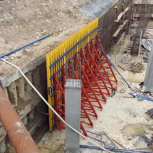 Односторонняя обшивка - ASYAPI scaffolding - парусов / дамб / большая высота