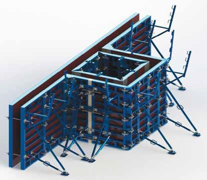 Обшивка поднимающаяся вверх - ASYAPI scaffolding - парусов / столбов / клеток