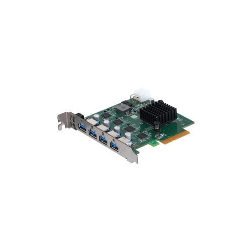 Интерфейсная плата PCIe - GU3-5U41RE - Zhejiang Huaray Technology Co., Ltd. - USB 3.0 / промышленная / многоканальная