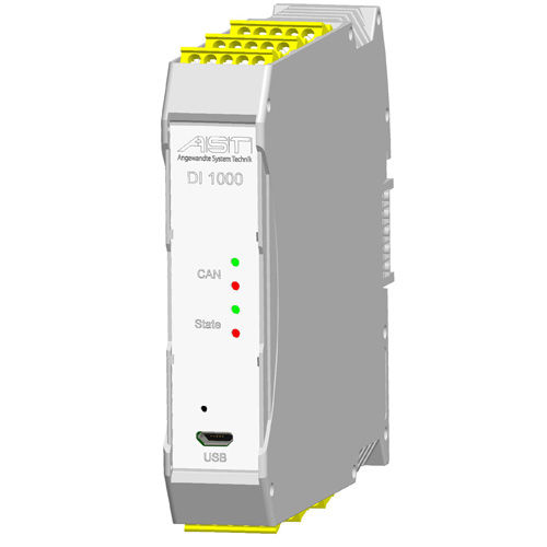 Усилитель сигнала - DI1000 - AST - Angewandte System Technik GmbH - для измерений / цифровой / для тензодатчика
