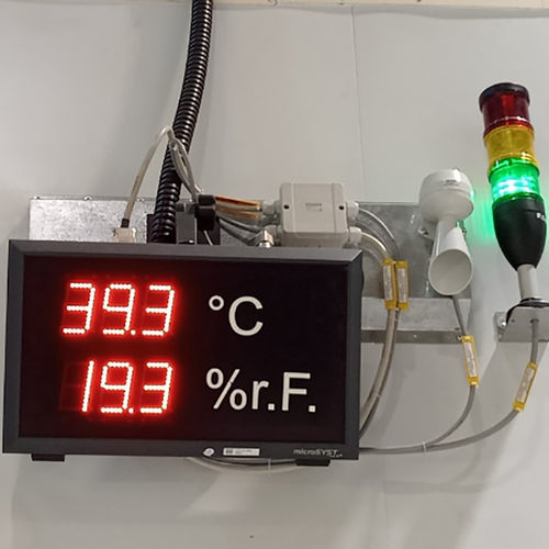 Табло LED - migan - microSYST Systemelectronic - цифровое / цветное / с 3 цифрами