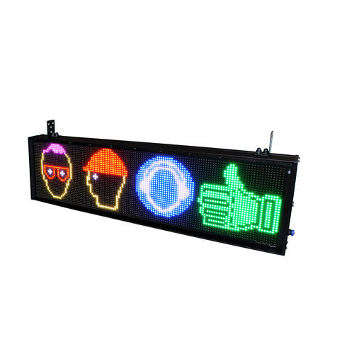 Табло LED - miline  - microSYST Systemelectronic - с точечной матрицей / цветное / 128 x 32