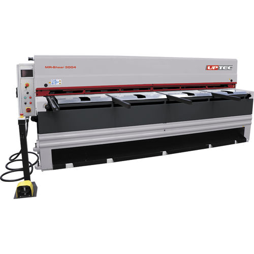 Механический ножницы - MR Series - UPTEC MACHINERY - для листового металла / механизированный