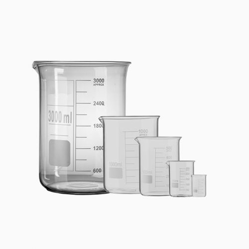 Градуированный химический стакан - PRS-GGBGB series - Parsros Makine ve Laboratuvar Test Cih. İml. İth. İhr. San. ve Dıs. Tic. Ltd.Sti. - из стекла