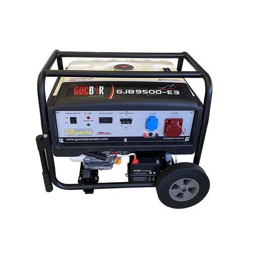 Генераторная установка с бензиновым двигателем - GJB9500E3 - GUCBIR GENERATOR MANUFACTURING CO.LTD. - трехфазовая / на колесиках / 50 Гц