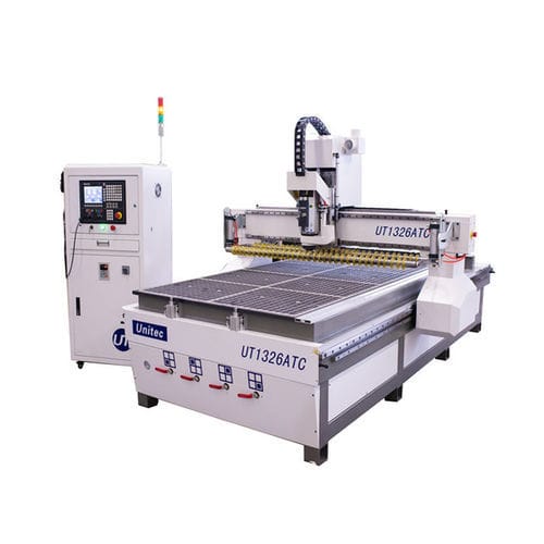 Станок для обрезки профилей ЧПУ - UT1326ATC - Nanjing Unitec Technology Co.,LTD - 3 оси / для акрилового волокна / для интенсивного использования