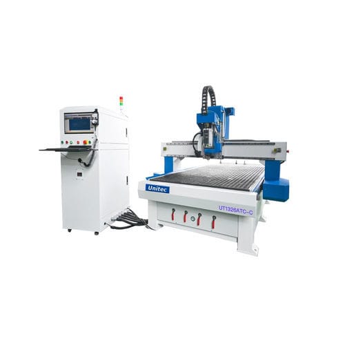 Станок для обрезки профилей ЧПУ - UT1326ATC-C - Nanjing Unitec Technology Co.,LTD - 3 оси / со стержнем / для акрилового волокна