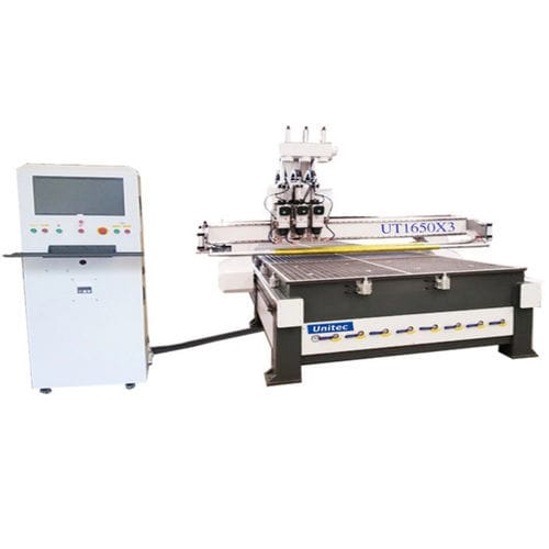 Станок для резки дерева - UT1650X3 - Nanjing Unitec Technology Co.,LTD - ЧПУ / для гравировки / сверхточный