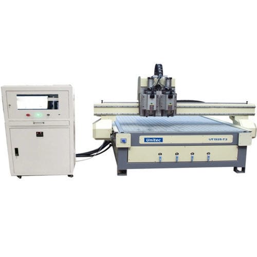 Станок для обрезки профилей ЧПУ - UT1325-T2 - Nanjing Unitec Technology Co.,LTD - 3 оси / с вытяжкой