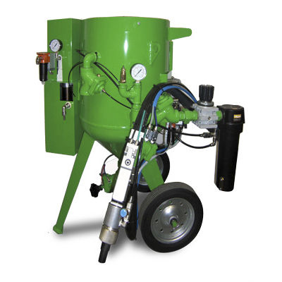 Ручной пескоструйный аппарат - Water Blast - FeVi - под давлением / мобильный