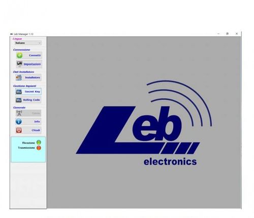 Программное обеспечение для управления - LebManager - LEB Electronics Srl - для базы данных ODBC / для управления / Windows