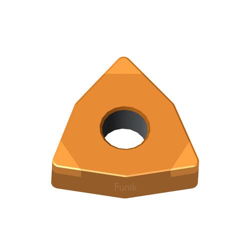 Режущая пластина для мехобработки - WNGA0804 - Funik Ultrahard Material Co., Ltd. - для токарной обработки / для отделки / КНБ