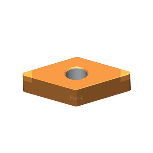 Режущая пластина для токарной обработки КНБ - DNGA1504 - Funik Ultrahard Material Co., Ltd. - для чугуна