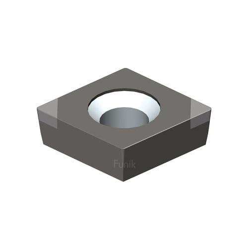 Режущая пластина для токарной обработки - CCGW09T3 - Funik Ultrahard Material Co., Ltd. - КНБ / Поликристаллический КНБ / для чугуна