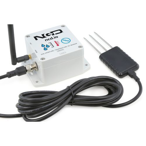 Датчик проводимости для грунта - PR55-57D - National Control Devices - беспроводной / IoT / с измерением температуры