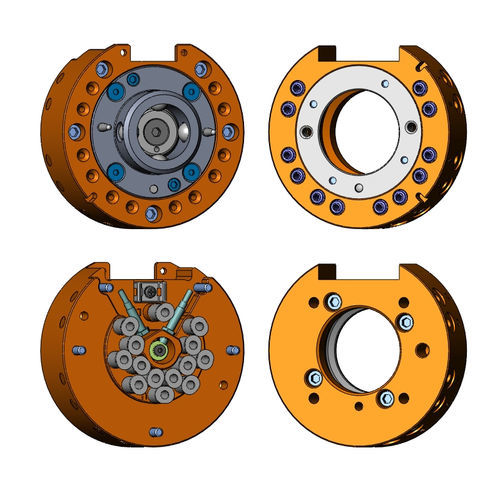 Устройство смены инструмента для роботов - QC-20 Hollow Wrist - ATI Industrial Automation - автоматическое