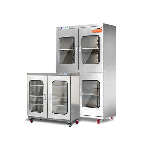 Шкаф с сухой атмосферой - 100L - Changshu Tongrun Electronic Technology Co., Ltd. - для хранения / на роликах / из нержавеющей стали