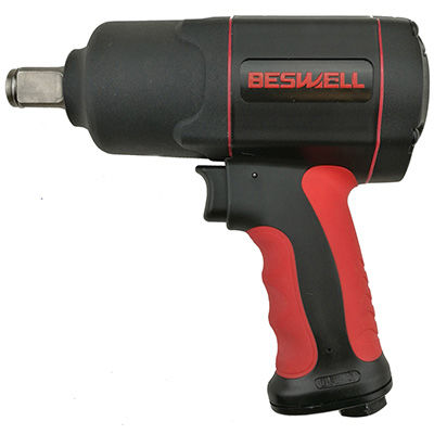 Пневматический ударный винтоверт - BW-134F1 - Taizhou Beswell Machinery Co., Ltd. - 3/4" / модель пистолет / из композита