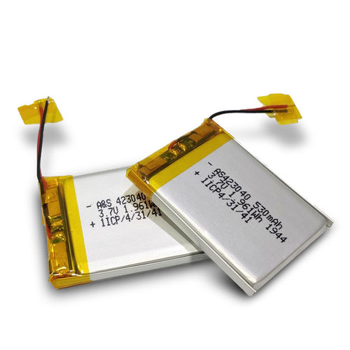 Литий-полимерная заряжаемая батарейка - AS-423040 - Shenzhen AS Power Technology Co., Ltd - квадратная / призматическая / 3 V