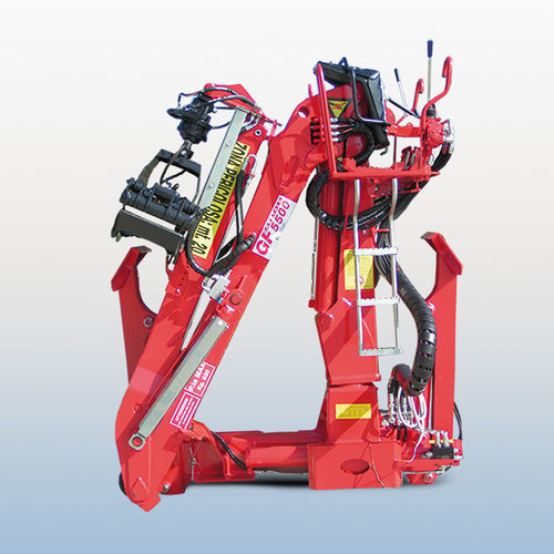 Гусеничный погрузчик - GF 5500 - Tecnodraulic - для лесохозяйственных работ