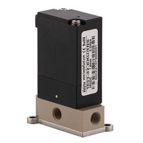 Электромагнитный клапан с диафрагмой - 1033-32-EKU/1N	 - Keyto Fluid Technology - с прямым приводом / 3 канала / вода