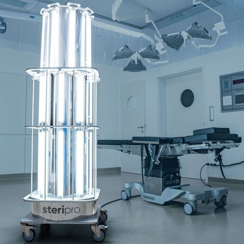 Робот для дезинфекции UV-C - SteriPro - UVC SOLUTIONS D.O.O. - для больницы