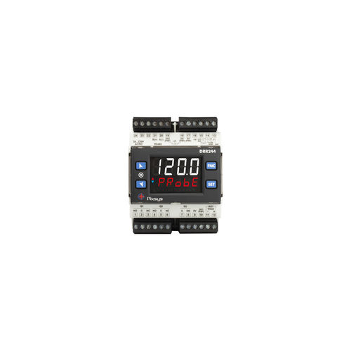 PID-контроллер Modbus - DRR244 - Pixsys - последовательный / с 4 цифрами / для установки на панель